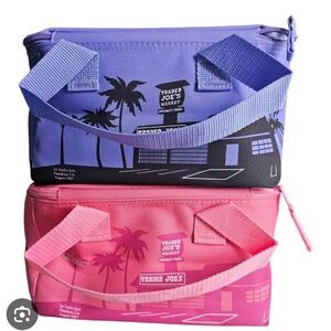 NEW Trader Joe’s Pink and Purple mini cooler